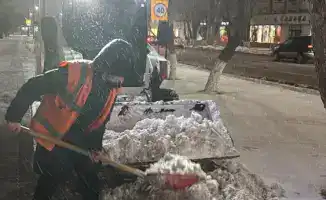 Эффективность снегоуборочных работ в Астане: 1 098 единиц спецтехники и 448 дорожных рабочих на борьбе со снегом