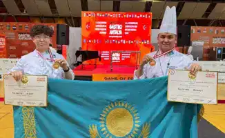 Юные повара из Астаны завоевали медали на международном фестивале в Турции