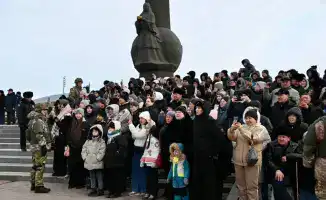 В Астане более 200 солдат приняли военную присягу на площади 'Отан қорғаушылар'