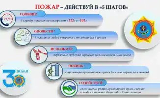 Пожарная безопасность в нашем городе: алгоритм действий