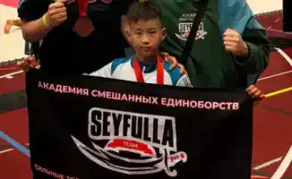 Санжар Комархан из Астаны завоевал титул чемпиона Европы по грэпплингу ADCC в Цюрихе, победив 245 соперников