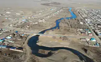 Новый мост в Актюбинской области на дороге Алга Токмансай