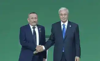 Ветеран сельского хозяйства Мангистау получил награду из рук Президента