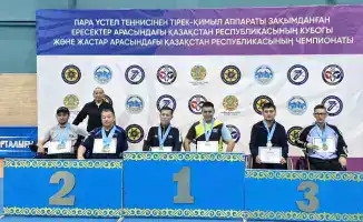 Ардак Нурмагамбетов из ВКО стал победителем Кубка РК по теннису, завоевав три медали