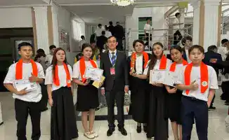 Туркестанские школьники блеснули в Кокшетау