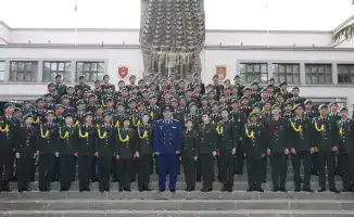 В Турции открыли мемориальную доску в честь казахстанского офицера Кайрата Кудабаева, который спас своих товарищей