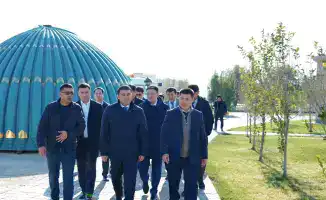 В Туркестане завершается строительство мечети на 5000 мест, работы планируют завершить в конце года
