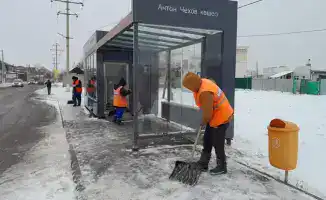 Астана: коммунальные службы работают без остановки, использовано более 3000 тонн соли за 10 дней