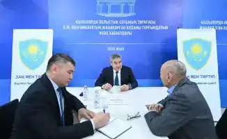Прием граждан в Жанакорганском районе вопросы жилищной сферы земельного очереди здравоохранения