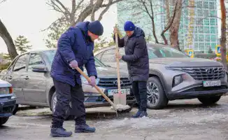 Участие более 200 сотрудников в акции «Таза Қазақстан» в Астане способствует повышению уровня чистоты в городе