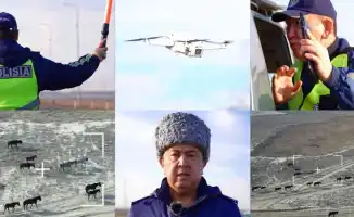 Небо на страже: дроны Атырауской полиции — современные стражи безопасности на дорогах