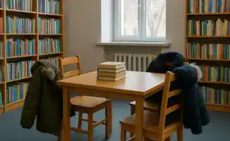 Курмангазинская библиотека: книги не спасают от холода