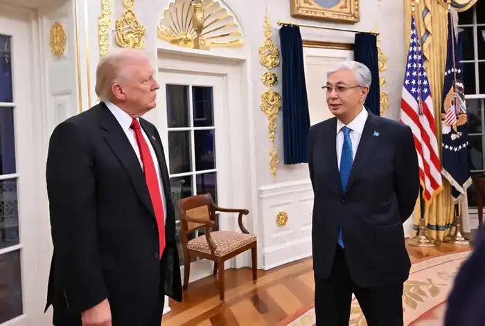 Встреча Токаева и Трампа