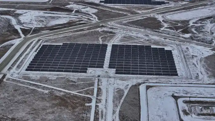 Первая солнечная электростанция запущена в Костанайской области Атырау