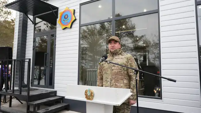 На берегу озера Шалкар открылась новая спасательная станция Атырау