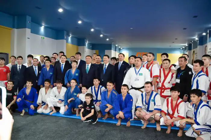 Спортивный комплекс Көкше Арена в Кокшетау открытие Генерального Прокурора Атырау
