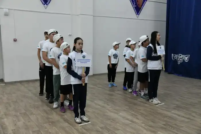 Поддержка казахской культуры и традиций через спортивные игры среди школьников в Астане Атырау