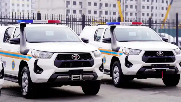 Новые машины — крепкие «щиты» спасателей Туркестанской области Атырау