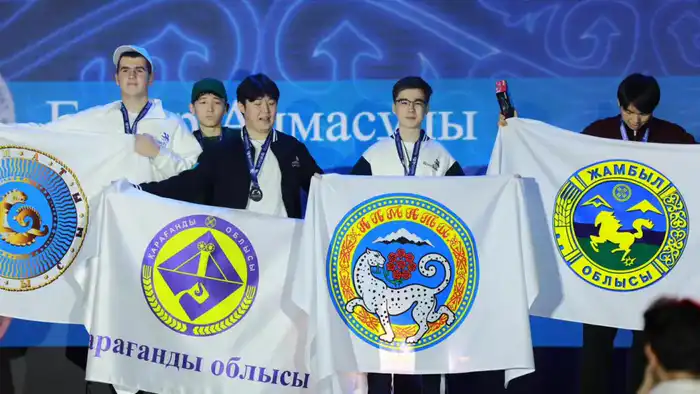 Сборная колледжей Алматы 1-е место медальный зачет WorldSkills Kazakhstan 2025 Атырау
