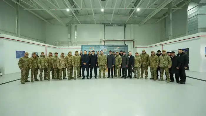 Первый авиационный отряд МЧС Казахстана в области Ұлытау Атырау
