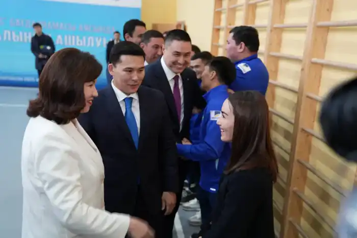 В Келешек мектебі открыт первый специализированный зал дзюдо (2)