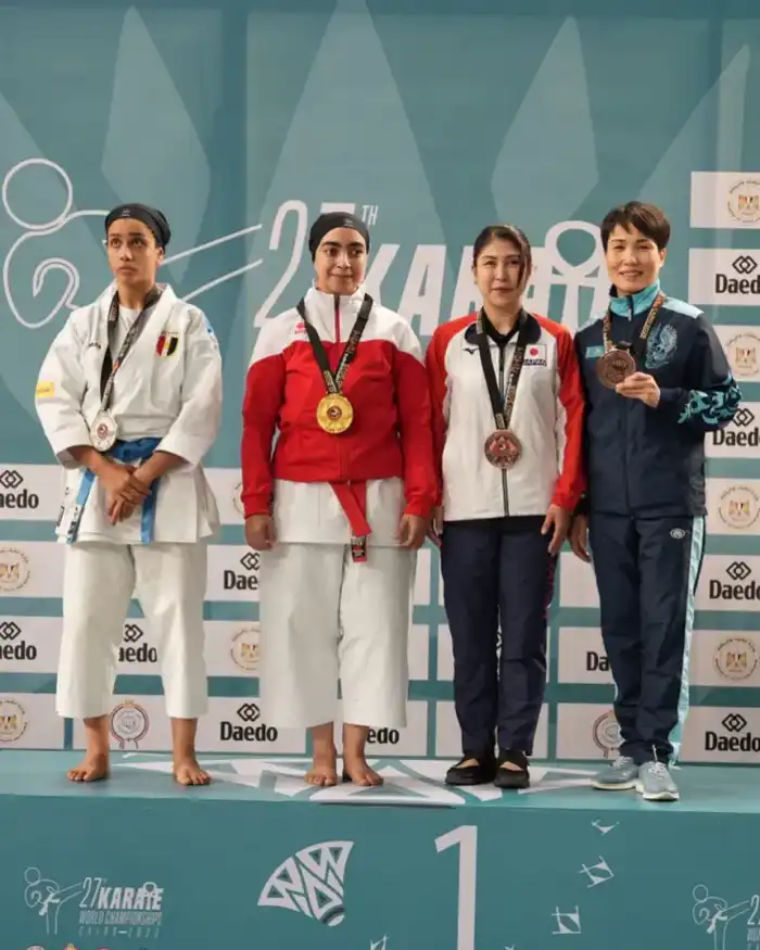 Ләззат Жүсіпова Қазақстанның атынан пара-каратэден әлем чемпионатында жүлде жеңіп алды Атырау