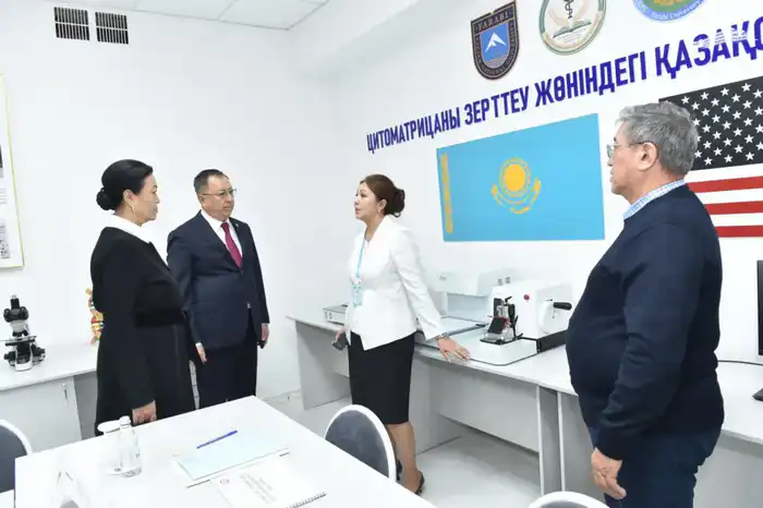 В КазНУ открыт Казахстанско-Американский центр по исследованию цитоматричной структуры Атырау