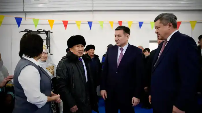 Новый спортивный зал в селе Жанузак Атырау