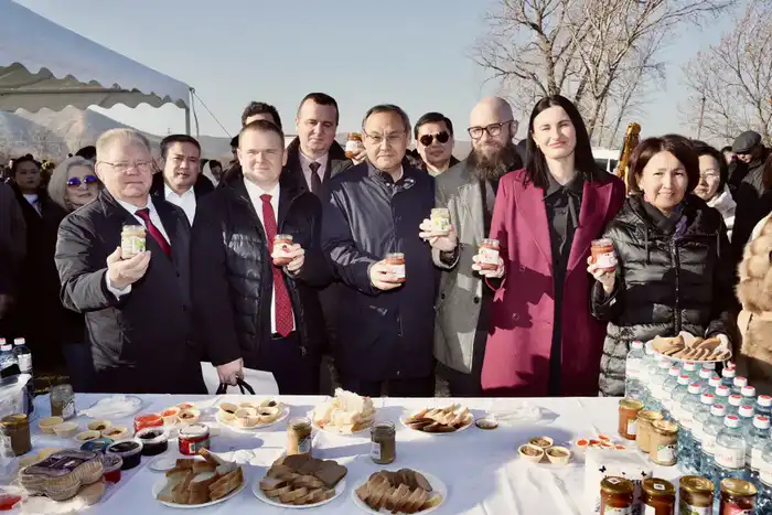 Старт международного проекта по развитию интенсивного садоводства в Казахстане: церемония закладки «Мичуринского сада» Атырау