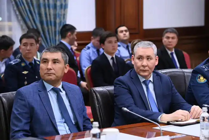 Заседание комиссии по профилактике преступности в регионе Атырау