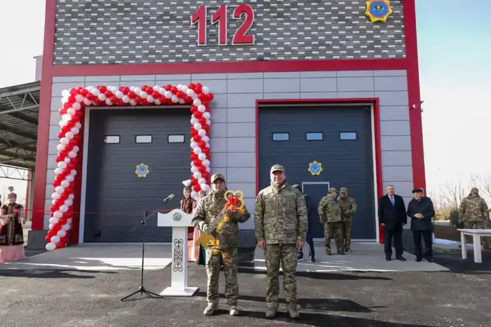 Универсальный комплекс экстренных служб в Шымкенте пожарные медики полиция Атырау