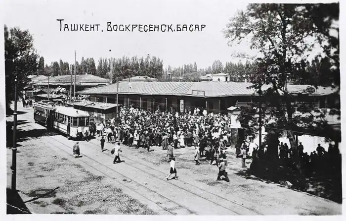 Ташкент в начале XX века. Ташкент был столицей Туркестанской АССР, автономной республики в составе РСФСР с 1918 по 1924 год. Изображение с сайта Uzcapital.uz