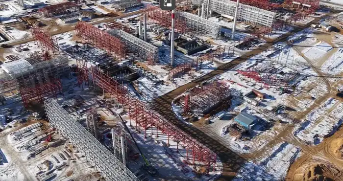 Строительство ГПЗ в Казахстане: монтаж резервуаров на финишной прямой Атырау