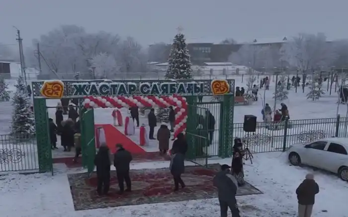 Новый парк Жастар в селе Дамба: что ждёт посетителей в Атырау Атырау