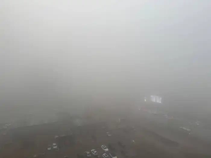 туман в Астане