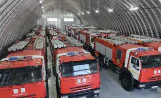 В Шымкенте открыт новый ангарный комплекс для МЧС площадью 1920 кв. метров