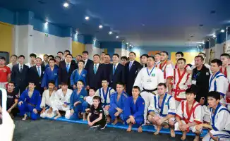 Спортивный комплекс Көкше Арена в Кокшетау открытие Генерального Прокурора