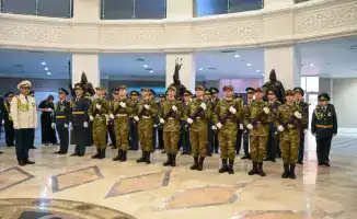 В Астане новобранцы творческого взвода присягнули на верность Родине в рамках военно-патриотической программы