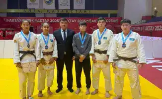 Юниоры Астаны победили на чемпионате по дзюдо