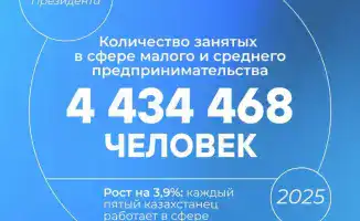 Каждый пятый казахстанец — строитель бизнес-империи: МСБ занимает 39,8% экономики страны