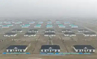 В Шиелийском районе вручили ключи от новых домов для семей из социально уязвимых групп