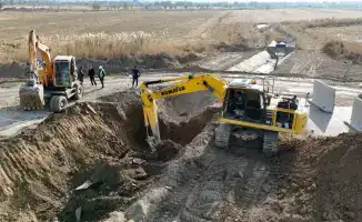 Завершение бетонирования канала Найман в Туркестанской области