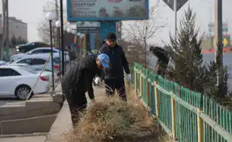 Участие в субботниках в Сарыагашском районе: шаг к устойчивому экологическому развитию