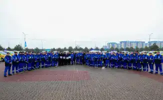 Улучшение экстренной медицинской помощи в Шымкенте: передача 30 новых санитарных автомобилей