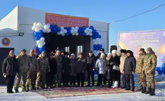 Улучшение противопожарной инфраструктуры в Казахстане: открытие добровольных пунктов пожаротушения в сельских регионах