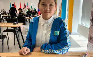Чемпионка Азии по тогызкумалаку из Карагандинской области Балғын Қожанәсіп