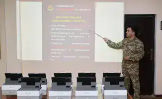 Военные воспитатели Национальной гвардии тестируют уникальное мобильное приложение