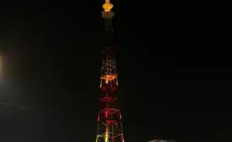 Алматы: телебашня засияла новыми огнями!