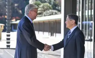 Президент Казахстана Касым-Жомарт Токаев посетил Императорский дворец в Токио