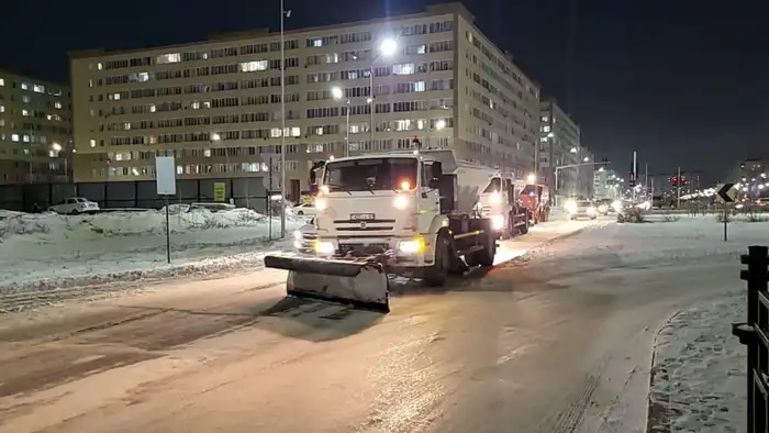 Водителям Астаны и Акмолинской области рекомендовано соблюдать осторожность на дорогах Атырау